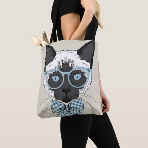 Siamese Cat Fashion Smart Tote Bag