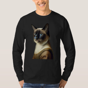 Siamese Cat Funny Masterpiece T-Shirt