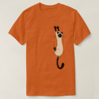 Siamese Cat Hanging On | Funny Cat
