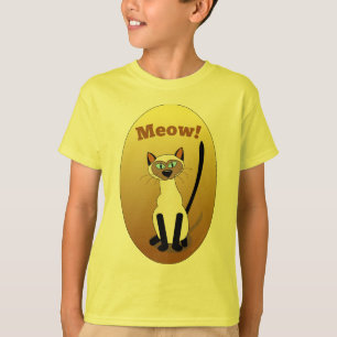 Siamese Cat Kids Shirt