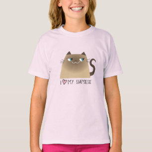 Siamese Cat Lover T-Shirt