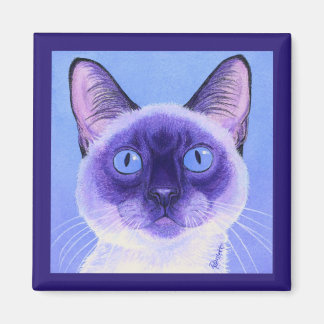 Siamese Cat Magnet
