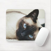 Siamese Cat Mouse Pad (With Mouse)
