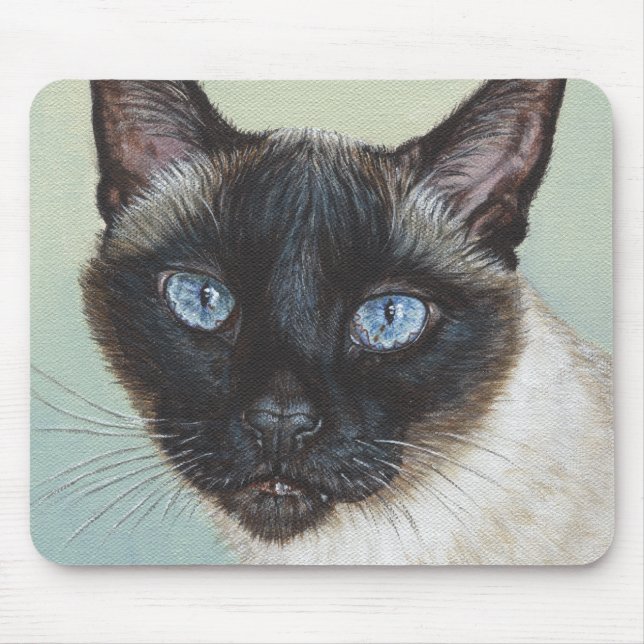 Siamese Cat Murphy Mouse Pad (Front)