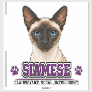 🐾 Siamese Cat Owner Family Pride 🐾 Sticker