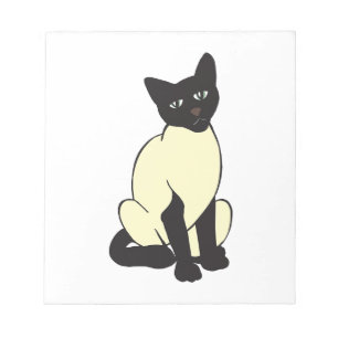 Siamese Cat Pet Cute Destiny Animals Notepad