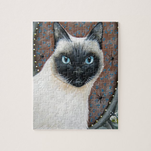 Siamese cat jigsaw on sale puzzle