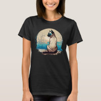 Siamese cat seal point siamese yoga postures