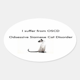 Siamese cat Sticker