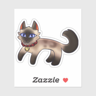 Siamese cat sticker