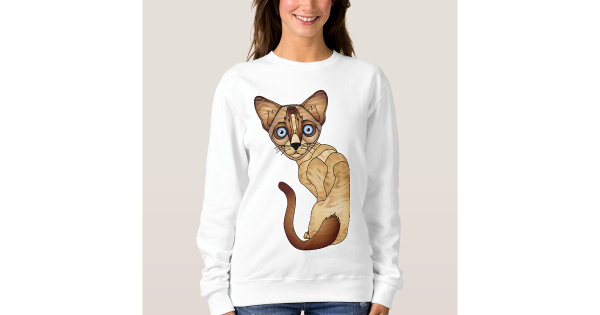 Siamese Cat Sweatshirt