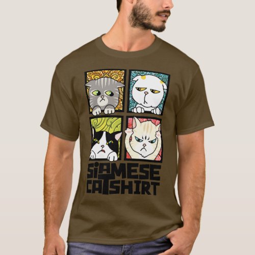 Siamese Cat T_Shirt