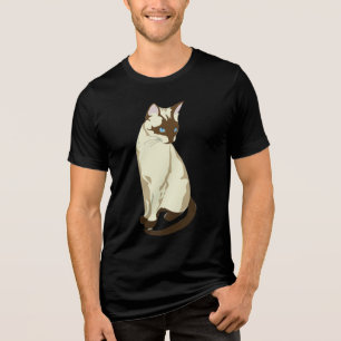 Siamese cat tee shirt