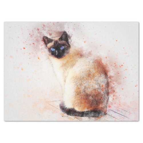 siamese cat tissue paper