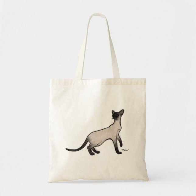 Siamese Cat Tote (Front)