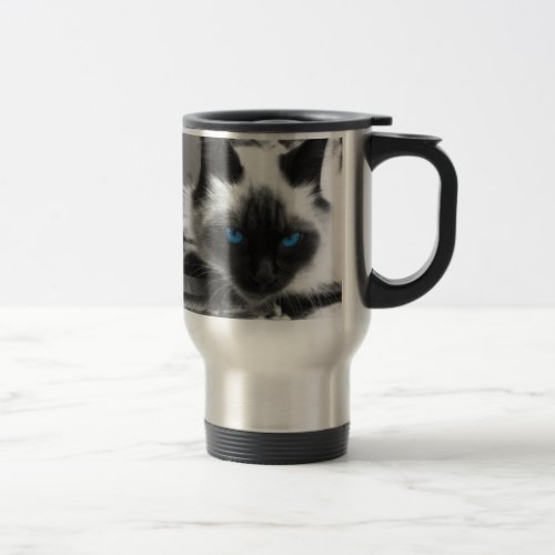 Siamese Cat Travel Mug