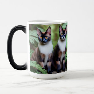 Siamese Cat Twins, Magic Morph Mug
