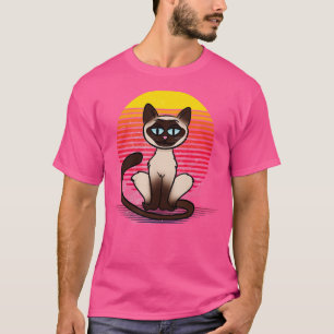Siamese Cat Vapor T-Shirt
