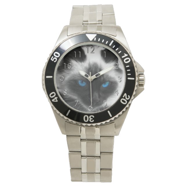 Siamese Cat Watch (Front)
