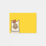 Siamese Cat With Flower &amp; Pearls Post-it&#174; Notes at Zazzle