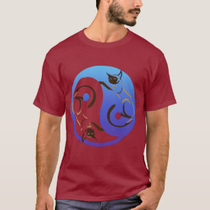 Siamese Cat Yin and YangT-Shirt T-Shirt