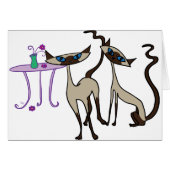 Siamese cats (Front Horizontal)