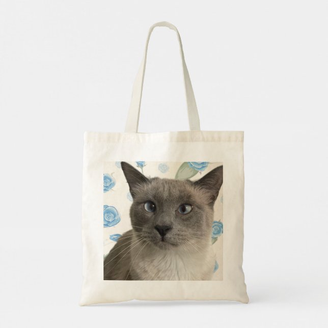 Siamese Cats Tote Bag (Back)