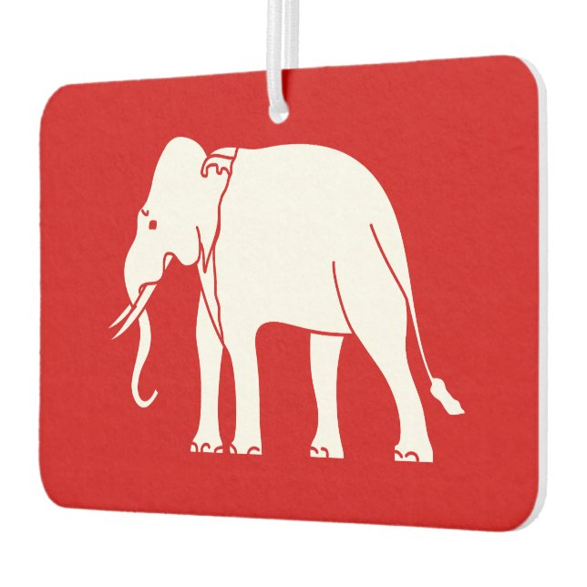 Siamese Elephant Air Freshener (Left)