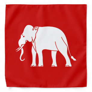 Siamese Elephant Bandana