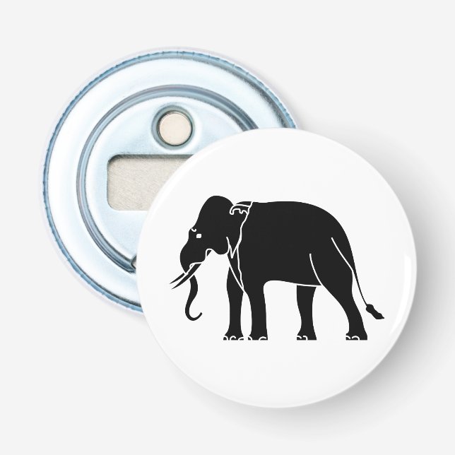 Siamese Elephant Bottle Opener (Front)