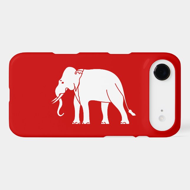 Siamese Elephant Case-Mate iPhone Case (Back (Horizontal))