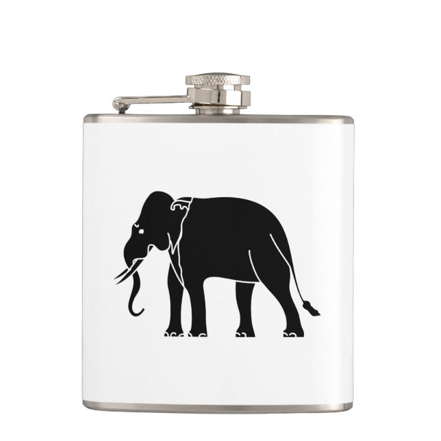 Siamese Elephant Flask (Front)
