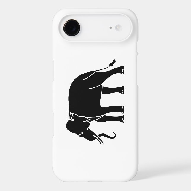 Siamese Elephant Iphone Case (Back)