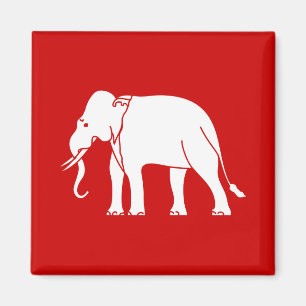 Siamese Elephant Magnet