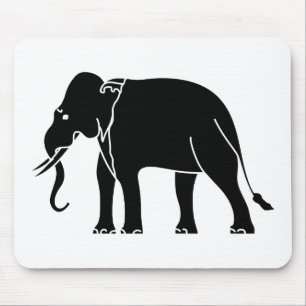 Siamese Elephant Mouse Pad