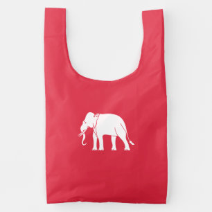 Siamese Elephant Reusable Bag