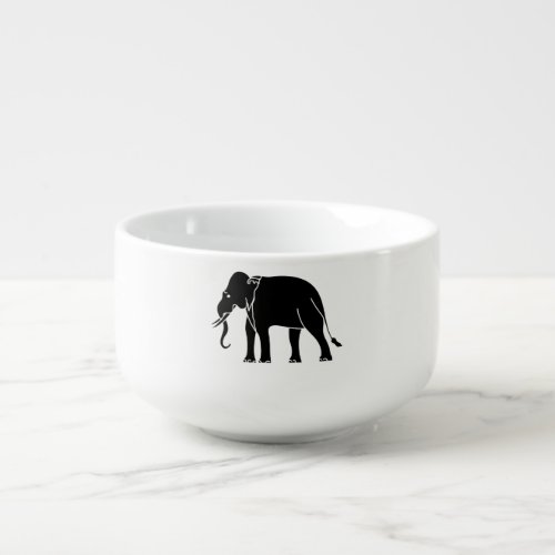 Siamese Elephant Soup Mug