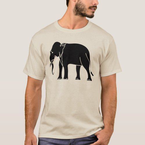 Siamese Elephant T_Shirt