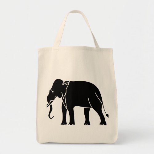 Siamese Elephant Tote Bag