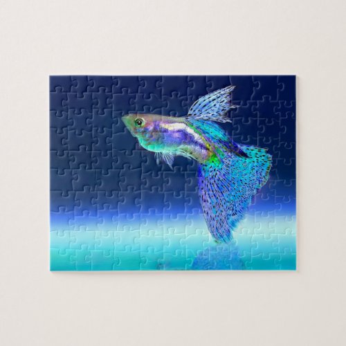 Siamese fighting fish jigsaw puzzle