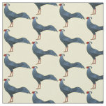 Siamese fireback bird cartoon illustration  fabric