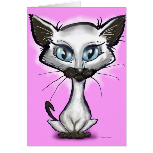 Siamese Kitten Cards (Front)