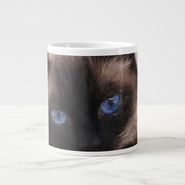 Siamese Kitten Sweetie Giant Coffee Mug (Front)