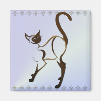 Siamese Kitty Magnet