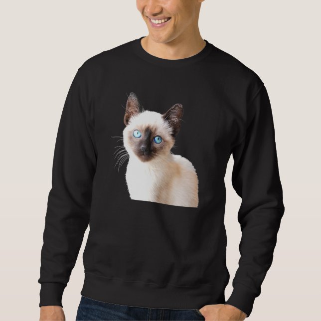 Siamese Kitty Tee Cats For Cat Mom Asian Cat (Front)