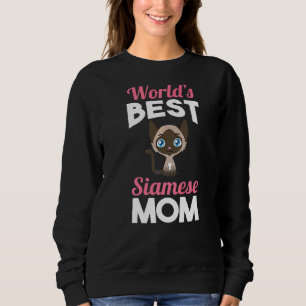 Siamese Mom  1 Sweatshirt