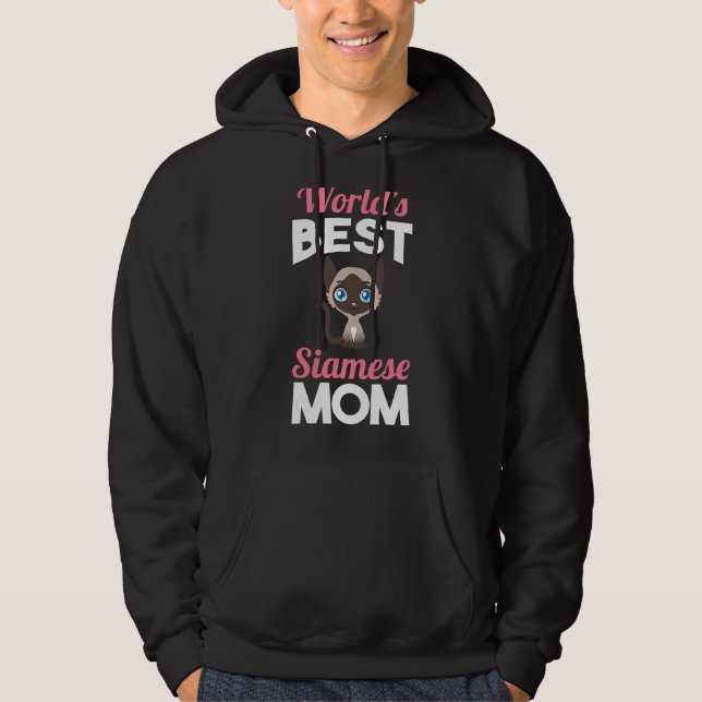 Siamese Mom Hoodie (Front)