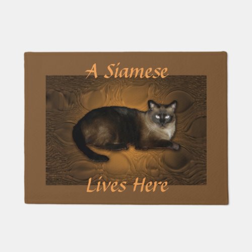 Siamese Pet 18 x 24 Door Mat