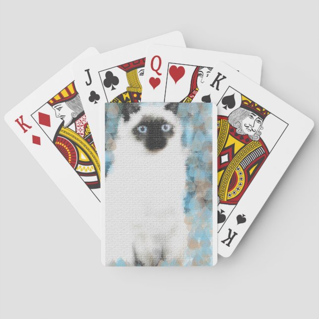 Siamese Poker Cards (Back)
