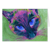 Siamese Psychedelic Cards (Front Horizontal)